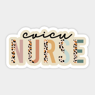 CVICU Nurse Sticker